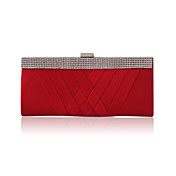 Silk With Crystal/ Rhinestone Evening Handbags/ Clutches More Colors Available