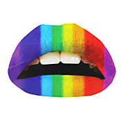 5 Pcs Multi-color Temporaty Lip Tattoo Sticker