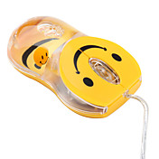usb 2.0 smiley Maus (gelb)