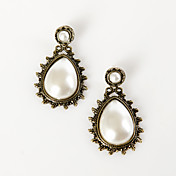 Imitation Pearl With Alloy Earrings