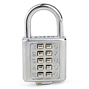 10-Digit Zinc Alloy Combination Lock