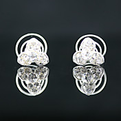 2 Pieces Gorgeous Rhinestones Bridal Pins Special Occasion Headpieces