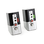 Rapoo SE8 doppio universale ricevitore wireless pc e adattatore del trasmettitore (nero)