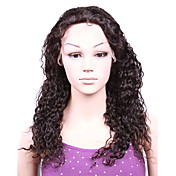 Full Lace With Stretch On Crown Body Wave 16" Indian Remy Lace Wig 9 Colors To Choose