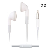 fone de ouvido de 3,5 mm com substituição microfone para 4/4s iphone 5 e iPhone