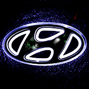 автомобиль знаком света для Hyundai Elantra 2008 - белый