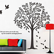 autocollants d'arbre décoration murale