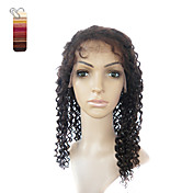 Full Lace Long Jerry curl 100% India Reme Hair Wig Multiple Colors To Choose