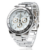 Reloj Pulsera Quartz de Aleación Para Hombre