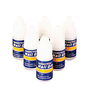 6 pezzi x 5g grammi francese acrilico nail art colla