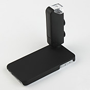 mikroskop 6x-100x zoom kameralinsen med Case for iPhone (sort)