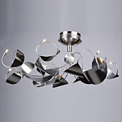 Artistic Semi Flush Mount with 9 Lights