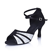 satiné / mousseux paillettes supérieure chaussures danse de salon des chaussures pour les femmes latino-