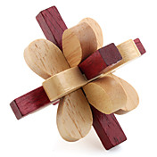 Holz-lila iq magische Würfel Puzzle