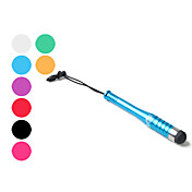 SIM Card Needle Stylus Pen with 3.5mm Anti-Dust Plug Strap for iPad iPhone (Assorted Colors)