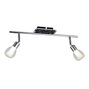 semi flush mount med 2 lys - nedad