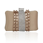 Silk With Crystal/Rhinestone Clutch/Evening/Novelty Bag (More Colors)