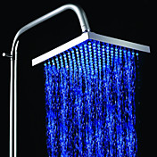 8 inch met een cijfer abs chroom led regendouche
