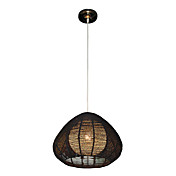 Pendant Light with 1 Light in Black Shade