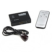 3 porte HDMI 1080p v1.3b splitter con telecomando
