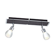 semi flush mount med 2 lys - nedad