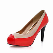 Two Tone Leatherette Stiletto Pumps For Party/Evening (More Colors)