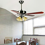 5 - Blade Two - Way Mode Ceiling Fan with 3 Lights in 3 Speed