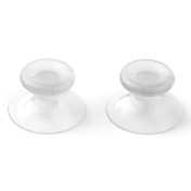 Set of Replacement Transparent Joysticks for Xbox 360 Controller (10-Pack, White)