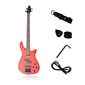 lx Bass mit Zubehör rot