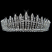 alliage avec strass et de perles balustrade conception nuptiale diadème