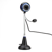 8-Megapixel-Desktop USB 2.0 Webcam mit Mikrofon (schwarz)