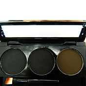 3 Farben schön Augenbraue Pulver