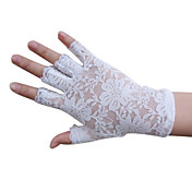 kant party / 's avonds half vinger handschoenen (meer kleuren)