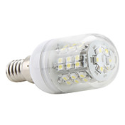 E14 48x3528 SMD 3W 150LM 5500-6500K Natural White Light LED Corn Bulb (230V)
