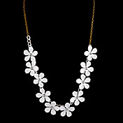 Oriental Cherry Blossm Ladies' Alloy Necklace (47 cm)