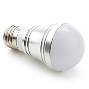 e27 3w 270Lm 5500-6000k lumière blanche naturelle a mené l'ampoule bille (12v)