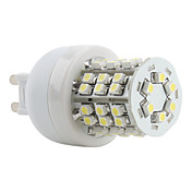 G9 3W 48x3528 SMD 150LM 5500-6500K Natural White Light LED Corn Bulb (230V)