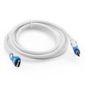 HDMI Ver. 1.4 Cable for PS3 and Xbox 360 (1.8M, OD 7.3mm, White)