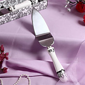  "Roman Holiday" Resin Handle Wedding Cake Server