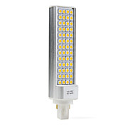 G24 8W 52x5050 SMD 520-600LM 2500-3500K Warm White Light LED Bulb (110-240V)