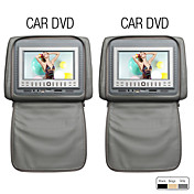 7 tommers digital skjerm nakkestøtten i bilen dvd-spiller (800x480, speil panel, spill)