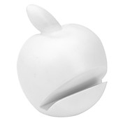 appel vormige houder geplaatst en staan ​​voor iPhone en iPad (wit)