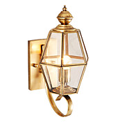 1 - licht gouden wandlamp in antieke stijl