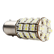 1157 3528 60-SMD LED 2.52w 720lm bombilla de luz blanca para coche (12V DC)