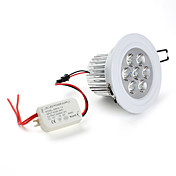 7W 630LM 5500-6500K Natural White Light LED Ceiling Bulb (85-265)