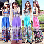 Goddess Double V-neck Thin Dress