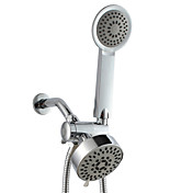 Third Gear Cartridge Water-saving Round Shower Faucet Set