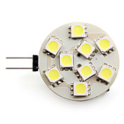 g4 2.5w 9x5050 SMD 90-100lm naturelle ampoule blanche tache lumineuse led (12v)