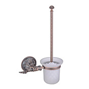 Antique Brass Wall-mounted Toilet Brush Holder
