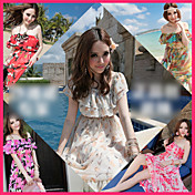 Bohemian Chiffon Tube Dress